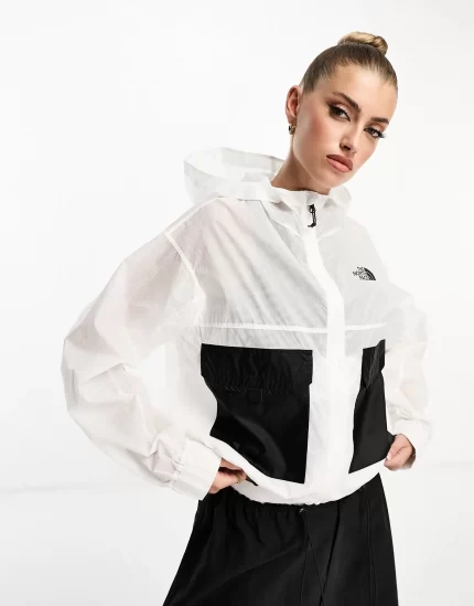 The North Face Nekkar boxy hooded jacket in stone Exclusive at ASOS